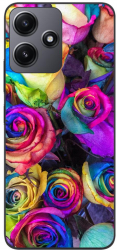 Husa compatibila cu Xiaomi Redmi 12 5G Silicon Gel Tpu Model Trandafiri Colorati 