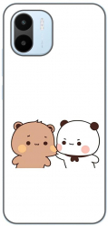 Husa compatibila cu Xiaomi Redmi A1 Silicon Gel Tpu Model Bubu Dudu Fight 