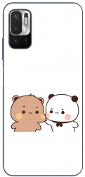 Husa compatibila cu Xiaomi Redmi Note 10 5G Silicon Gel Tpu Model Bubu Dudu Fight 