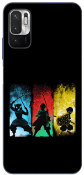 Husa compatibila cu Xiaomi Redmi Note 10 5G Silicon Gel Tpu Model Demon Slayer Team 