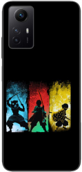 Husa compatibila cu Xiaomi Redmi Note 12s Silicon Gel Tpu Model Demon Slayer Team 