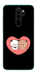 Husa compatibila cu Xiaomi Redmi Note 8 Pro Silicon Gel Tpu Model Bubu Dudu In Heart 