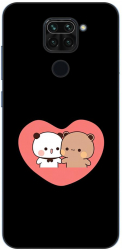 Husa compatibila cu Xiaomi Redmi Note 9 Silicon Gel Tpu Model Bubu Dudu In Heart