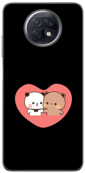 Husa compatibila cu Xiaomi Redmi Note 9T Silicon Gel Tpu Model Bubu Dudu In Heart