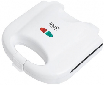 Sandwich maker 750W Corp si maner izolate termic indicator luminos Alb 