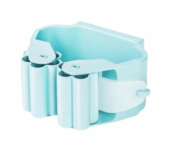 Suport cu ventuza pentru coada de matura sau mop 4.8x2.8 cm 