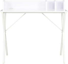 vidaXL Birou alb 80 x 50 x 84 cm 