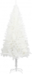 vidaXL Brad de Craciun artificial ace cu aspect natural alb 240 cm 