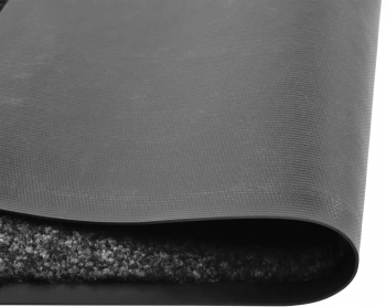 vidaXL Covoras de usa lavabil negru 60x180 cm 
