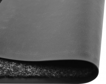 vidaXL Covoras de usa lavabil negru 90 x 150 cm 