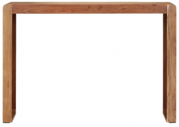 vidaXL Masa consola 110x30x76 cm lemn masiv de acacia