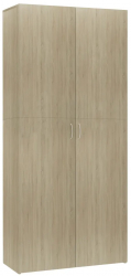 vidaXL Pantofar stejar sonoma 80x35 5x180 cm PAL 