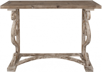 Consola lemn maro 125x39x92 cm 