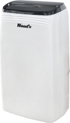 Dezumidificator Woods MDK21 Capacitate 20 litri/zi silentios setare umiditate afisaj electronic timer suprafata 70mp 