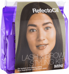 Kit mini pentru gene si sprancene Refectocil Styling 
