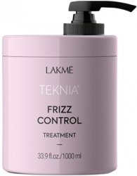 Masca anti-frizz pentru par rebel sau ondulat Lakme Teknia Frizz Control 1000ml