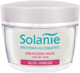 Masca energizanta pentru ten uscat Solanie Aloe Ginkgo 50 ml