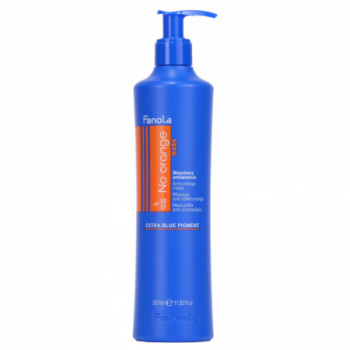 Masca tratament neutralizatoare NoOrange cu pigment albastru 350 ml Fanola 