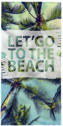 Prosop de baie Lets go to the beach 76 x 152 