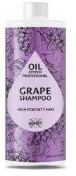 Sampon pentru par foarte poros Oil System High Porosity Grape 1000 ml Ronney Professional