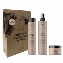 Set Lakme Teknia Full Defense Sampon 300 ml si Masca 250 ml si Mist 300 ml 