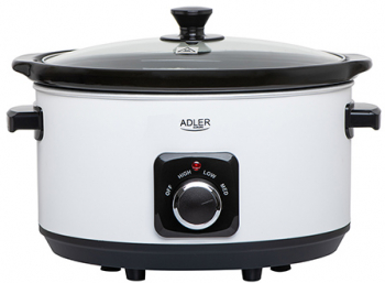 Slow Cooker 5.8l Ad 6413 Alb Adler 