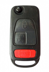 Carcasa cheie briceag pentru Mercedes Benz 2+1 but de panica 