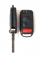 Carcasa cheie briceag pentru Mercedes Benz 2+1 but de panica cu lamela 2 track 