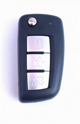Carcasa cheie complecta pentru Nissan 3 butoane cu electronica si cip 