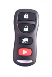 Carcasa cheie pentru Nissan 3+1 but cu electronica si cip 