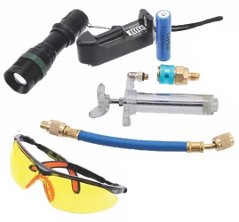 Trusa detectie pierderi freon clima / AC SelTech 