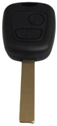 Carcasa cheie pentru Peugeot 2 but cu lamela HU83 fara logo 