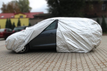 Prelata auto - marimea L argintiu 