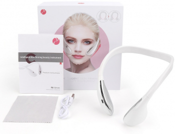 Aparat multifunctional profesional inteligent Influential Tech V model ultra subtierea fetei lifting vibromasaj stimuleaza circulatia 