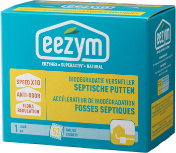 Bioactivator Intretinere Fose Septice si Statii Epurare 1 An - 52 Plicuri Solubile EEZYM 
