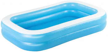 Bestway Piscina gonflabila albastru/alb 262x175x51 cm dreptunghiular 