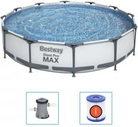 Bestway Set de piscina Steel Pro MAX 366 x 76 cm 