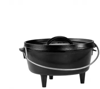 Ceaun din fonta cu capac - cuptor olandez Lodge 20 cm 1 9 litri L-8CO3 