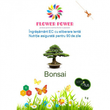 FLOWER POWER ingrasamant cu eliberare lenta si efect timp de 90 de zile 5 grame-Bonsai 