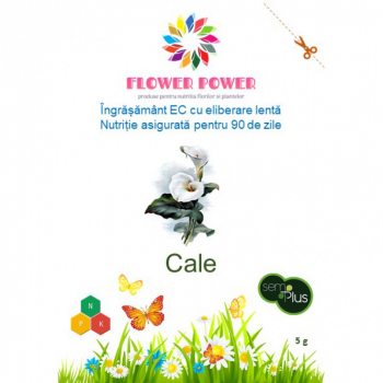 FLOWER POWER ingrasamant cu eliberare lenta si efect timp de 90 de zile 5 grame-Cala 