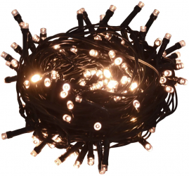 Instalatie lumini cu 600 LED-uri 60 m 8 efecte de lumina IP44 alb cald 