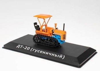 Macheta auto DT-20 crawler 1958 - 1969 1 43 