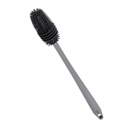 Perie din silicon pentru curatat sticle Zola® 27x3 cm gri 