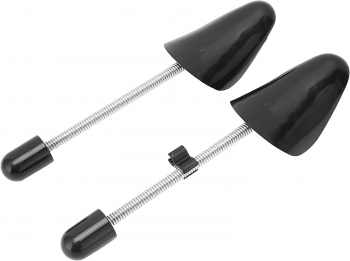 Set 2 sanuri pentru pantofi Zola® plastic solid reglabil marimea 35-41 negru