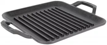 Tava grill patrata cu doua manere Chef Collection Lodge 28 cm L-C11SGP 