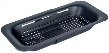 Tava reglabila pentru chiuveta Sivo Wenko Black Outdoor Kitchen 36 5/50 x 20 x 7 cm negru 55012100 