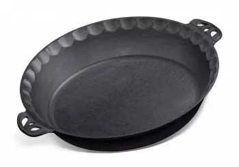 Tava rotunda din fonta pentru placinta 26 cm Camp Chef CC-CIPIE10 