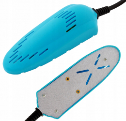 Uscator pentru incaltaminte sostete manusi Zola® 2 capete alimentare retea uscare rapida ideal pentru calatorii plastic 10W lu