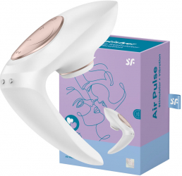 Vibrator Clitoris Pro 4 Couples Satisfyer Alb 