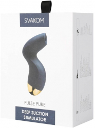Vibrator Clitoris Pulse Pure Svakom Albastru 